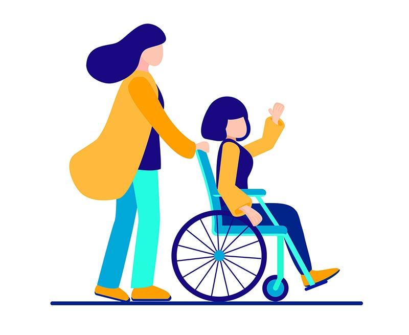 Rent a wheelchair