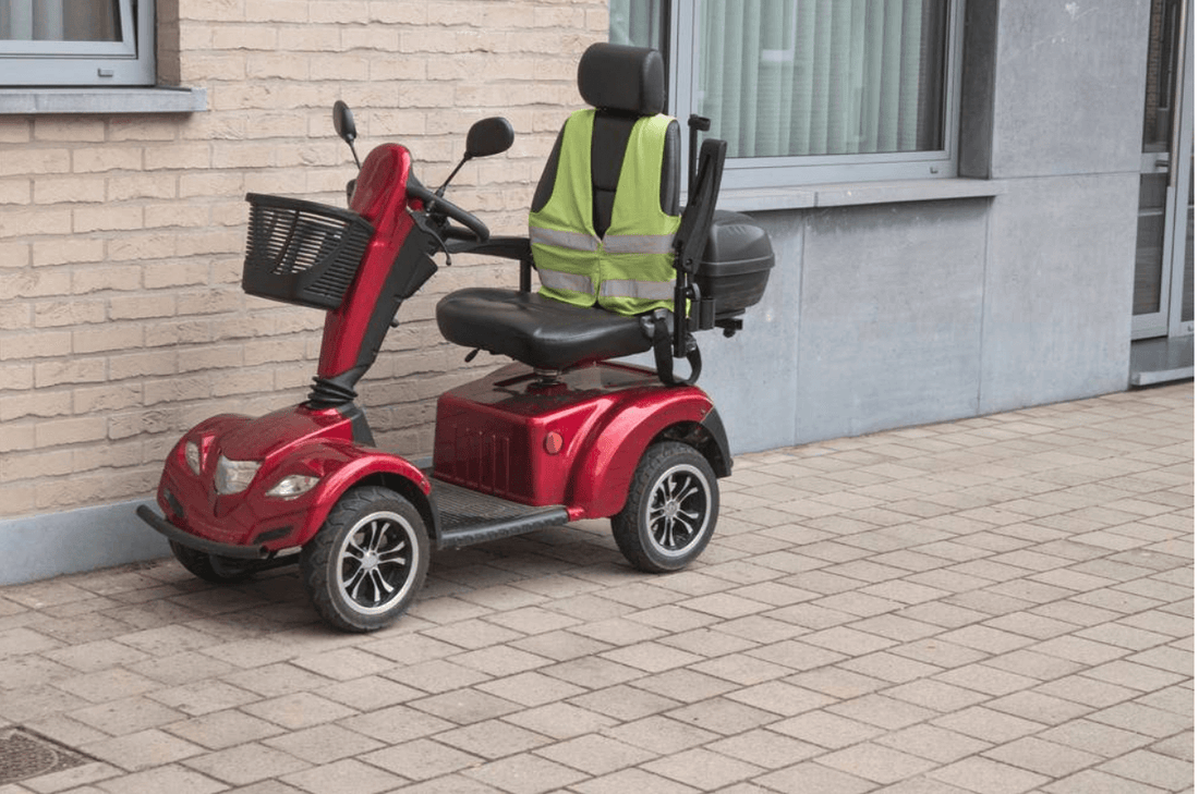 parked wheelchair