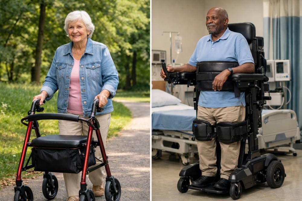 The Common Types of Standing Aids for Seniors