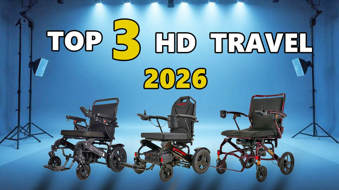 Best 3 Heavy Duty Travel Power Chairs