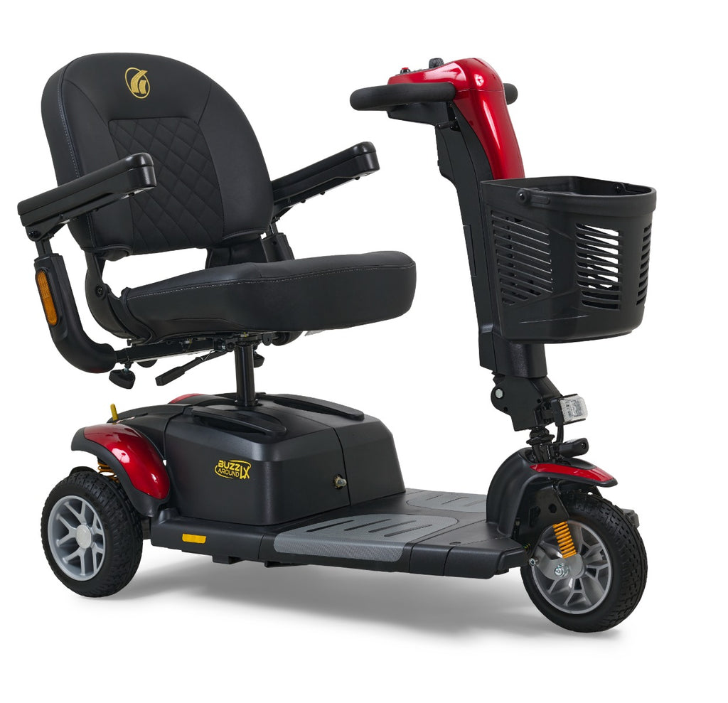 Buzzaround LX Luxury 3-Wheel Travel Scooter