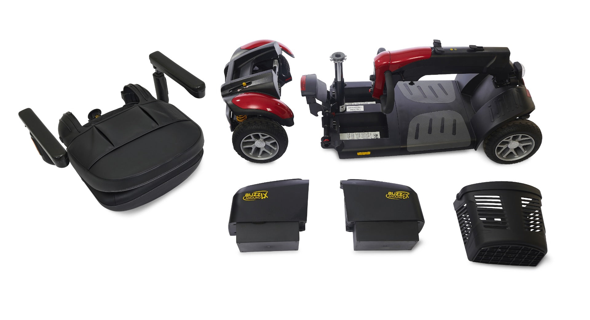 Buzzaround LX Luxury 4-Wheel Travel Scooter