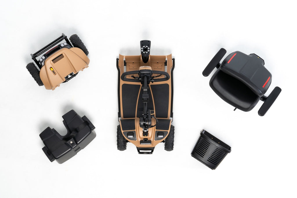 Pride Mobility Baja Bandit 4-Wheel Fast Mobility Scooter