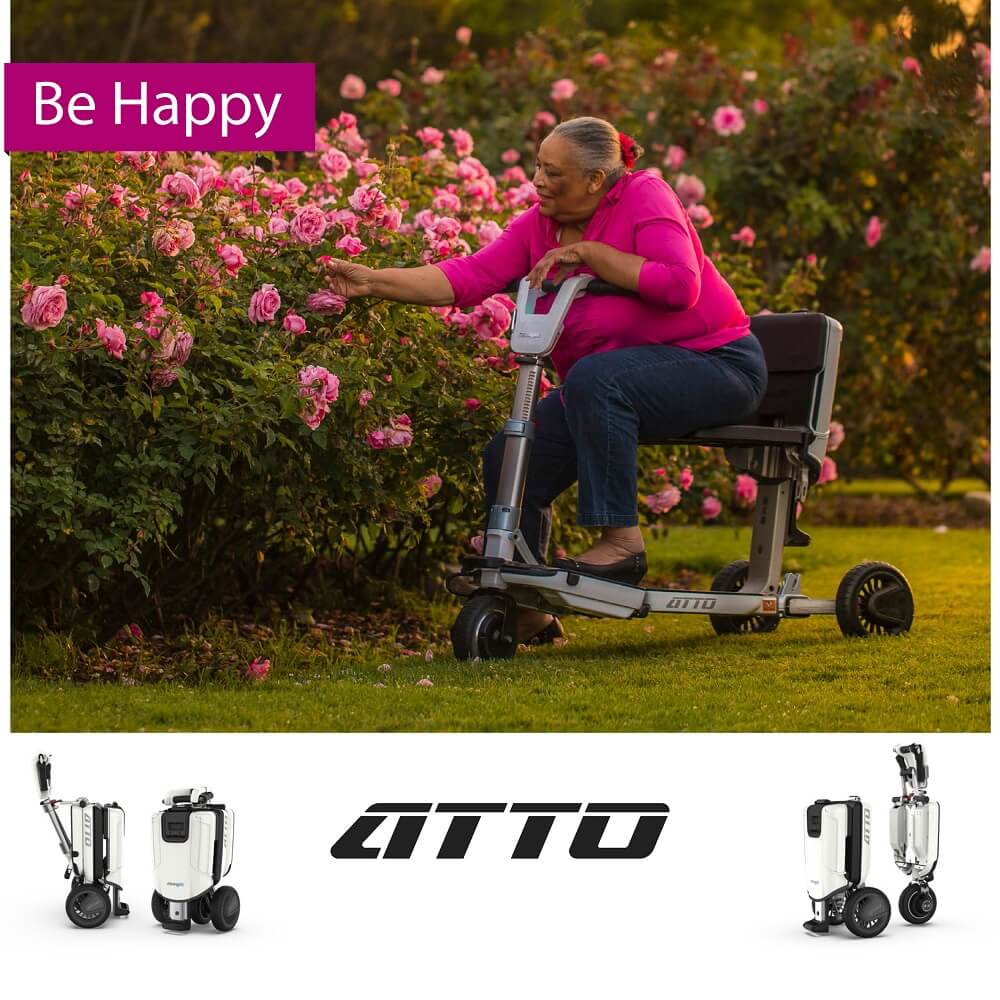 ATTO Folding Mobility Scooter - New