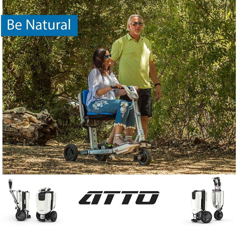 ATTO Folding Mobility Scooter - New