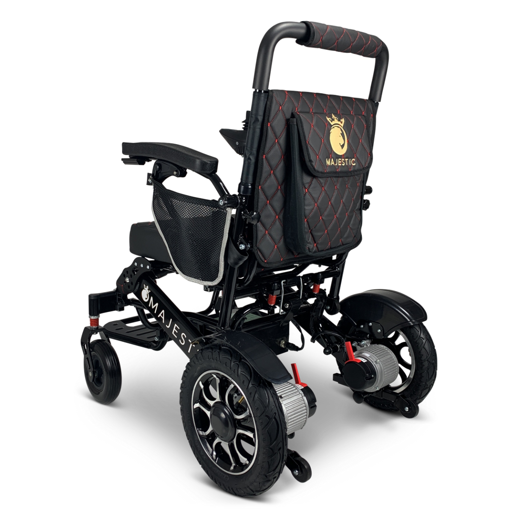 MAJESTIC IQ-7000 Auto Folding Remote Controlled Electric Wheelchair - ComfyGo