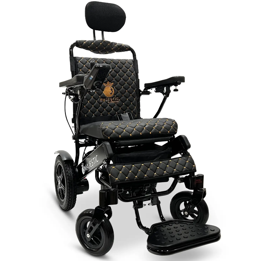 MAJESTIC IQ-9000 Auto Recline Remote Controlled Electric Wheelchair - ComfyGO