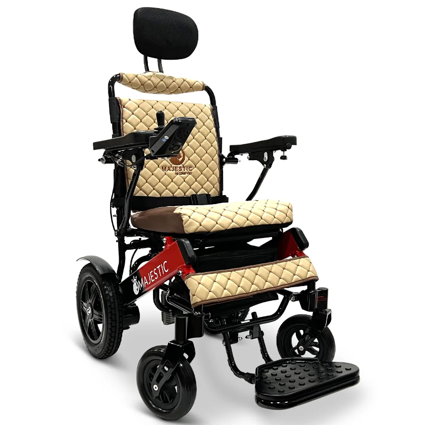 MAJESTIC IQ-9000 Auto Recline Remote Controlled Electric Wheelchair - ComfyGO