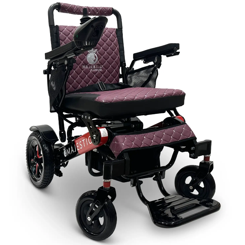 MAJESTIC IQ-7000 Auto Folding Remote Controlled Electric Wheelchair - ComfyGo