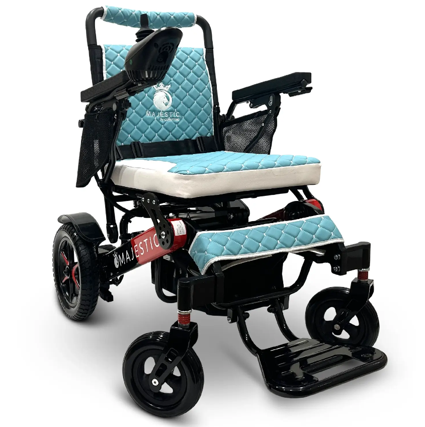 MAJESTIC IQ-7000 Auto Folding Remote Controlled Electric Wheelchair - ComfyGo
