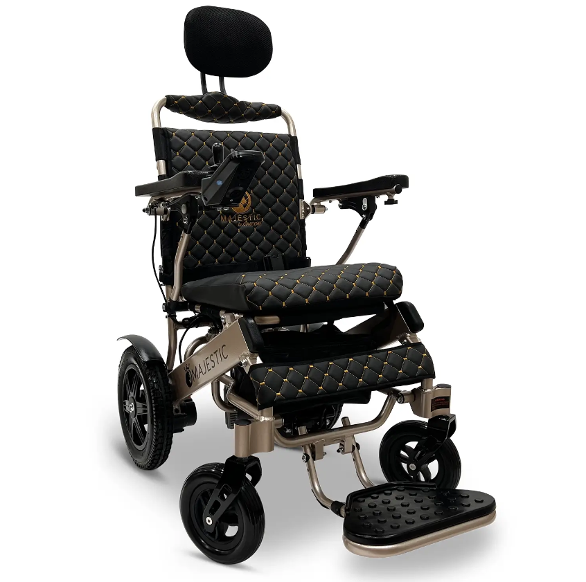 MAJESTIC IQ-9000 Auto Recline Remote Controlled Electric Wheelchair - ComfyGO