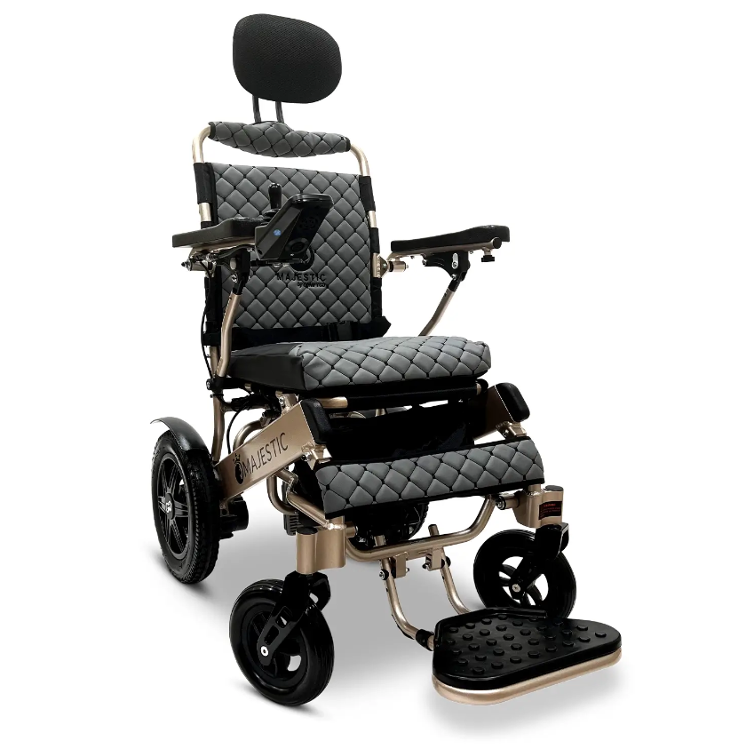 MAJESTIC IQ-9000 Auto Recline Remote Controlled Electric Wheelchair - ComfyGO