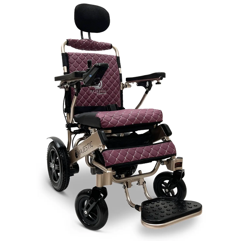 MAJESTIC IQ-9000 Auto Recline Remote Controlled Electric Wheelchair - ComfyGO