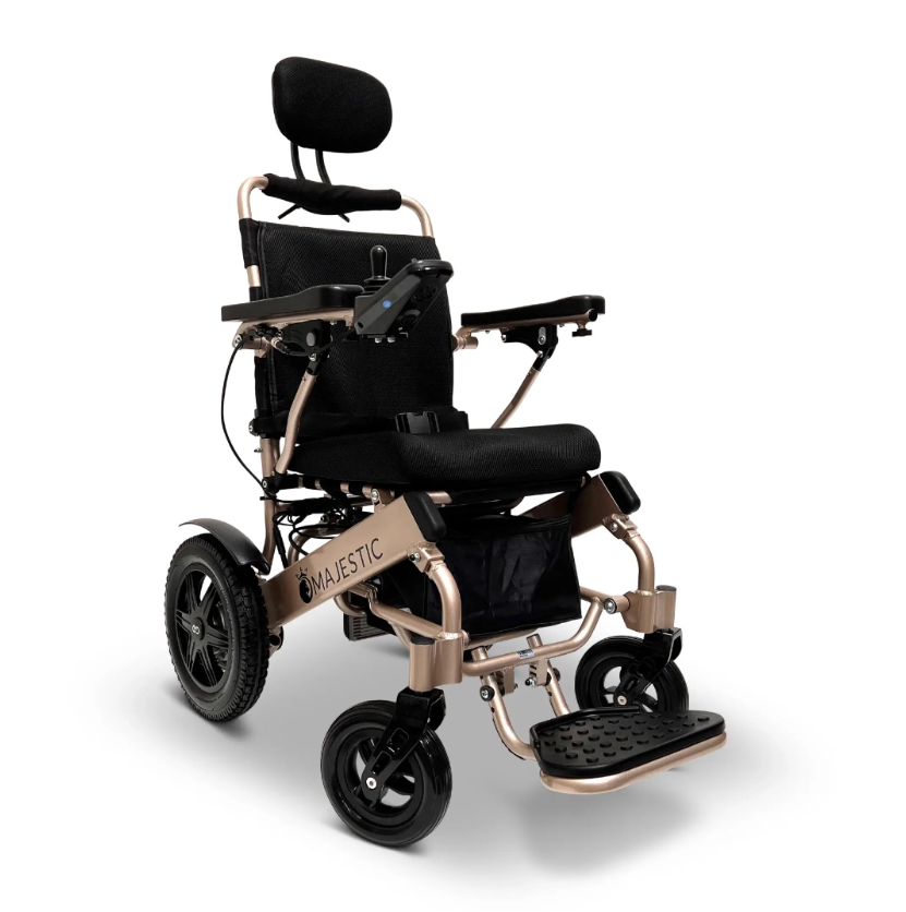 MAJESTIC IQ-9000 Auto Recline Remote Controlled Electric Wheelchair - ComfyGO