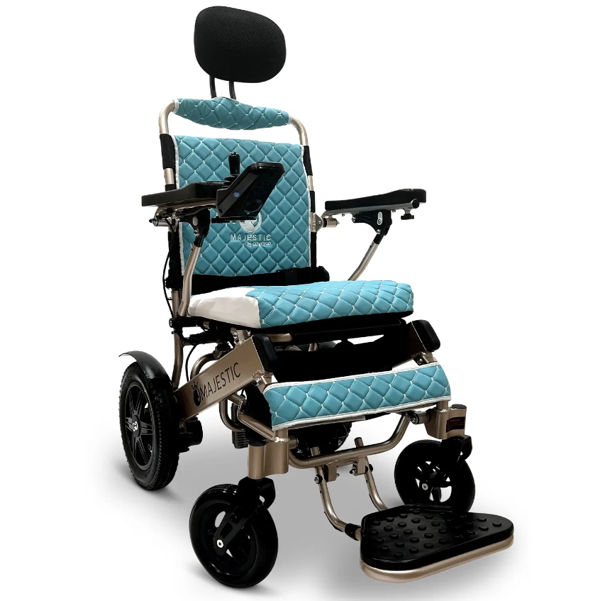 MAJESTIC IQ-9000 Auto Recline Remote Controlled Electric Wheelchair - ComfyGO