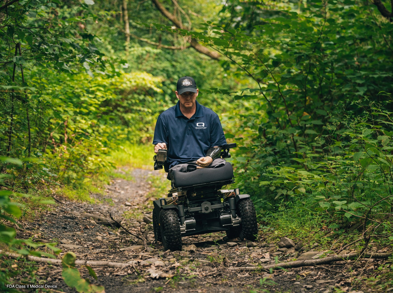 Quantum OUTBACK All Terrain Power Wheelchair