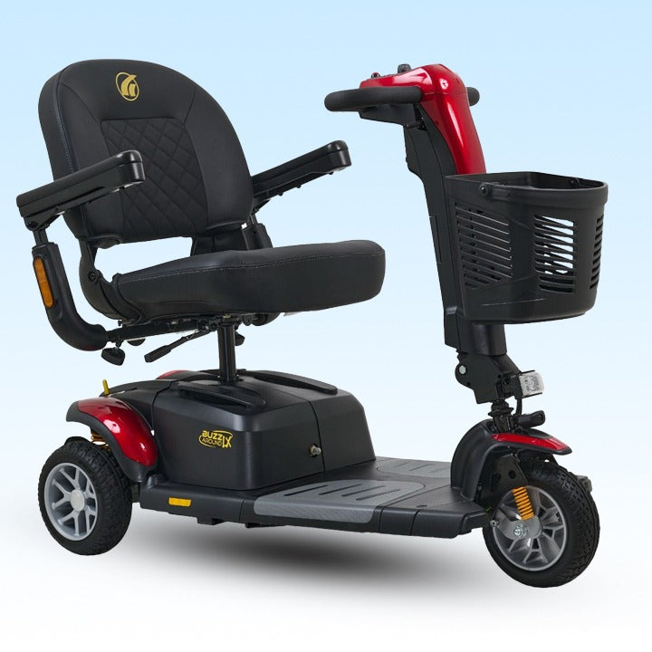 Buzzaround LX Luxury 3-Wheel Travel Scooter