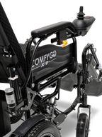 X-9 ComfyGO Remote Controlled Electric Wheelchair, Auto Reclining Backrest & Lifting Leg Rests