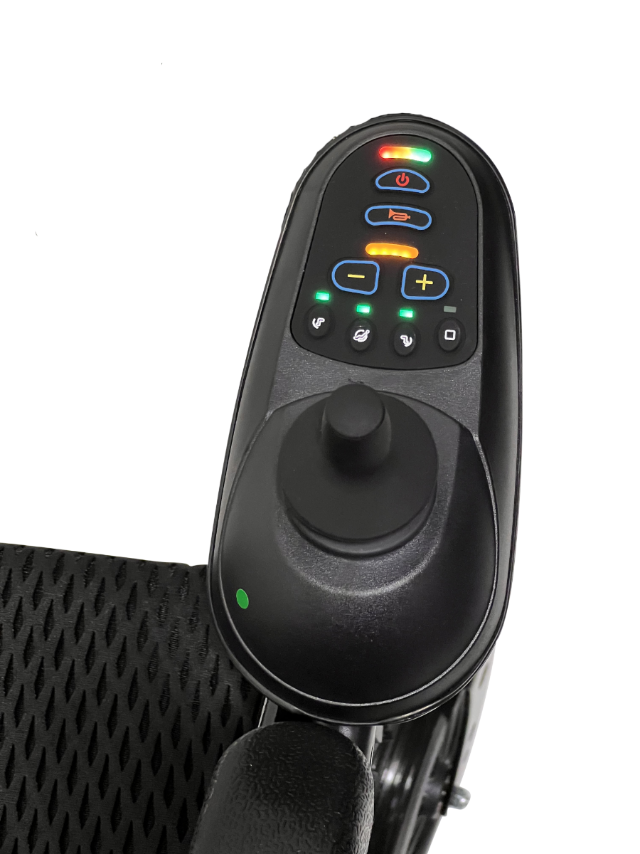 X-9 ComfyGO Remote Controlled Electric Wheelchair, Auto Reclining Backrest & Lifting Leg Rests