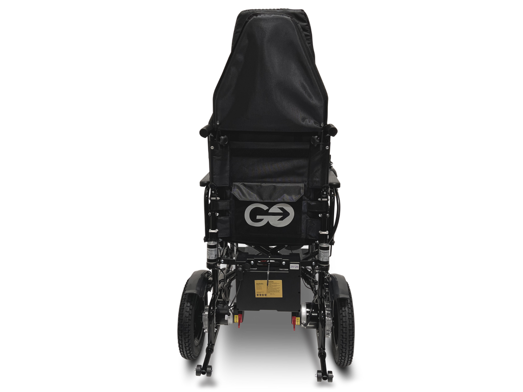 X-9 ComfyGO Remote Controlled Electric Wheelchair, Auto Reclining Backrest & Lifting Leg Rests