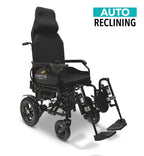X-9 ComfyGO Remote Controlled Electric Wheelchair, Auto Reclining Backrest & Lifting Leg Rests