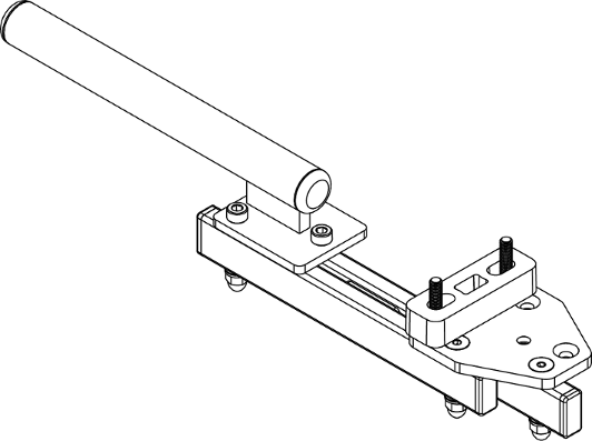 Swing-Away Joystick Bracket - Right
