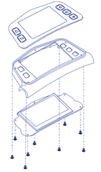 Top Console Assembly - Go Go Carbon