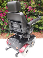Drive Medical Sunfire Plus GT Power Chair - Used Wheelchairs (Red and Black)