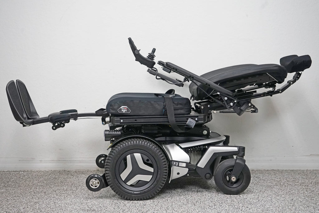 Permobil F3 Power Wheelchair 12" Seat Lift, Tilt, Recline, Legs & Anterior Tilt - 6108