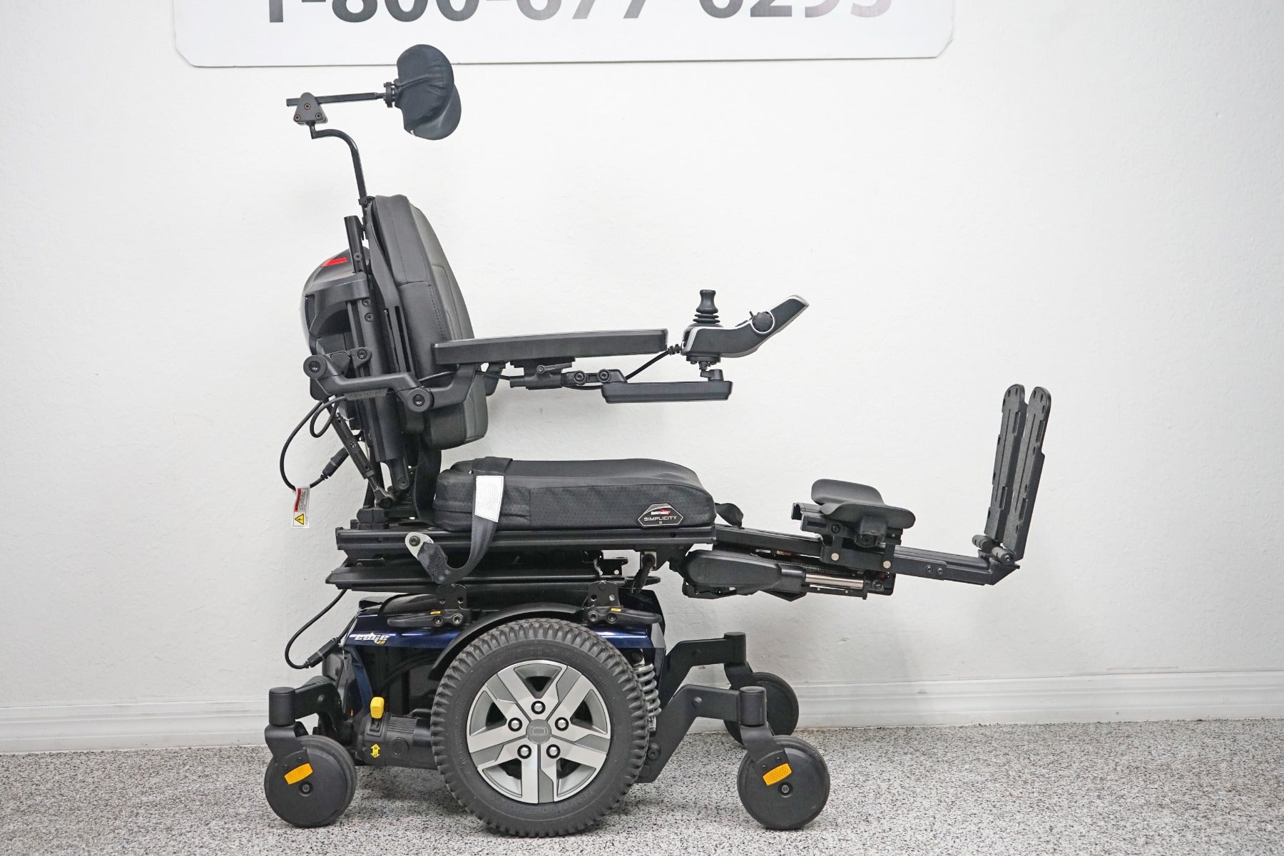 Quantum Q6 Edge 2.0 Power Wheelchair Tilt, Recline & Legs - 6293