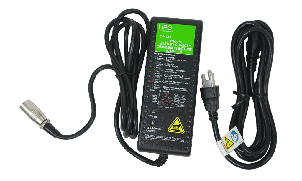 24V 3.5Ah Lithium-ion Battery Charger