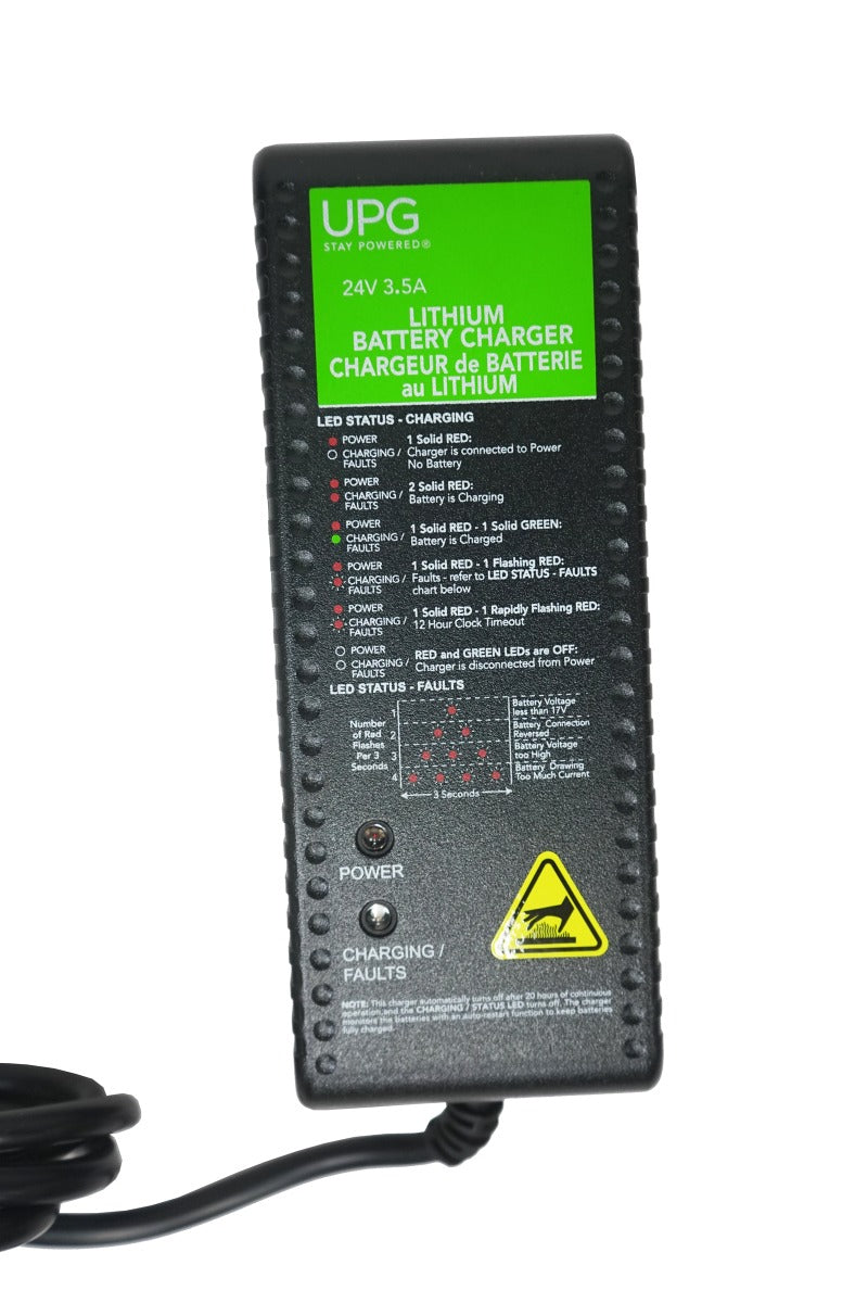 24V 3.5Ah Lithium-ion Battery Charger