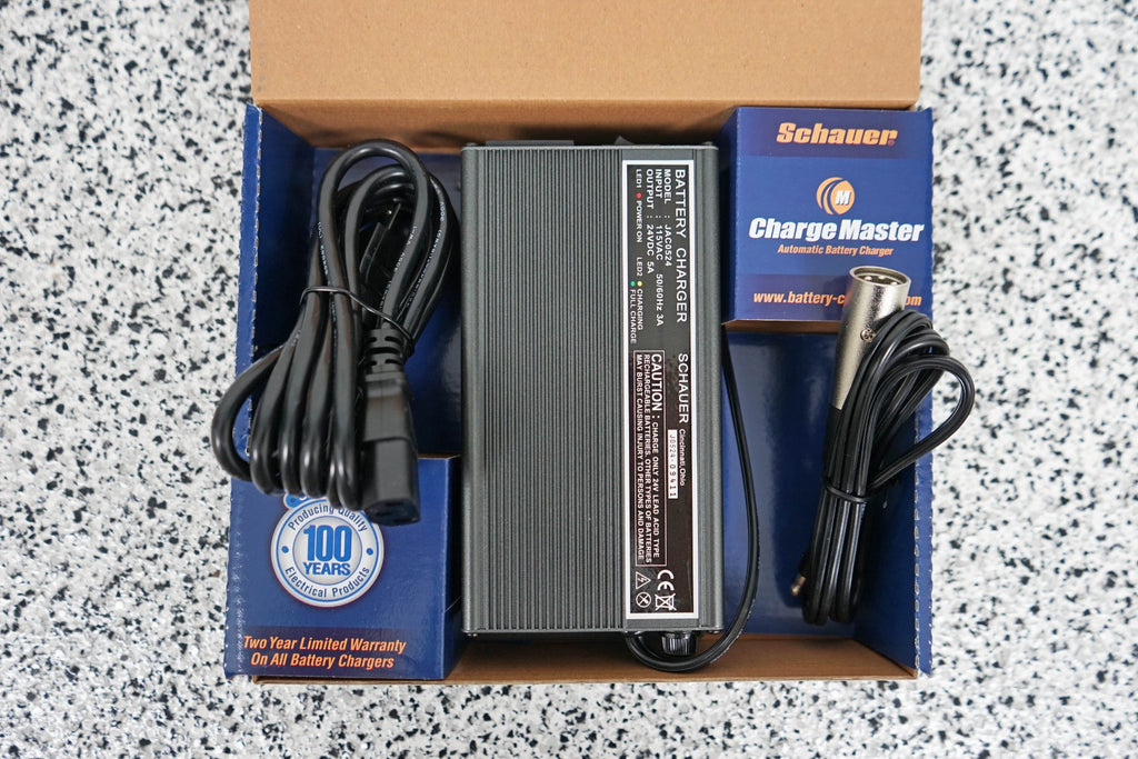 5 Ah 24 V Battery Charger for Power Chairs and Scooters