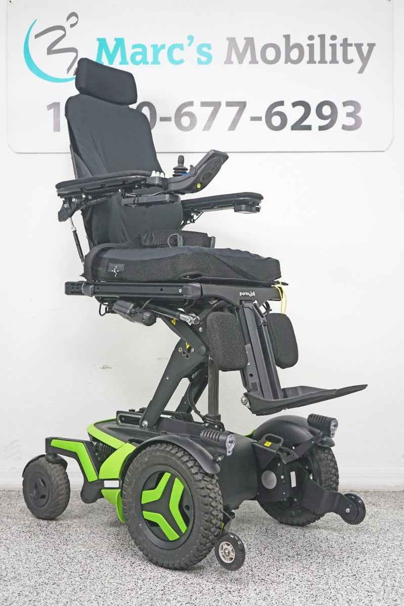 Permobil F5 Power Wheelchair Seat Lift, Tilt, Recline, Legs & Anterior Tilt - 8275