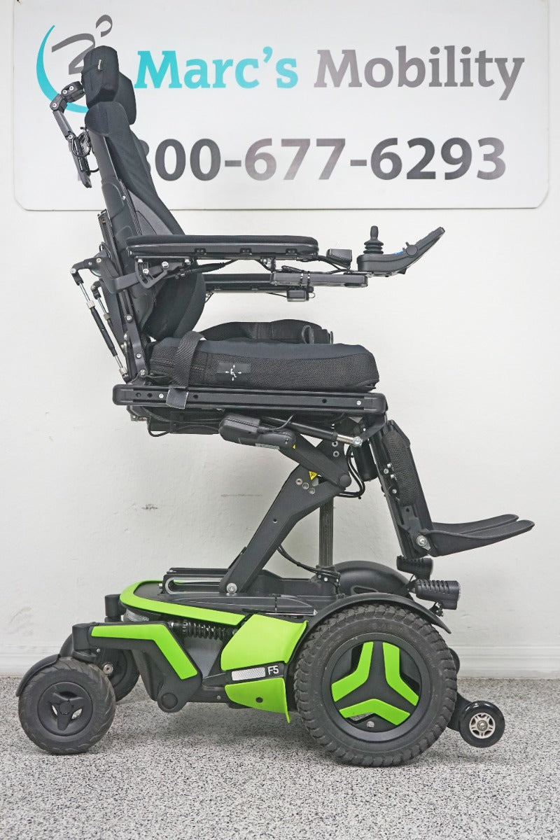 Permobil F5 Power Wheelchair Seat Lift, Tilt, Recline, Legs & Anterior Tilt - 8275