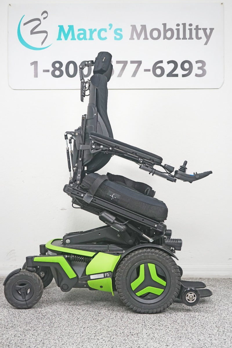 Permobil F5 Power Wheelchair Seat Lift, Tilt, Recline, Legs & Anterior Tilt - 8275