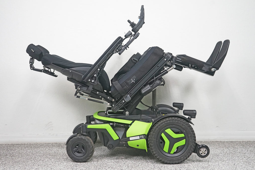 Permobil F5 Power Wheelchair Seat Lift, Tilt, Recline, Legs & Anterior Tilt - 8275