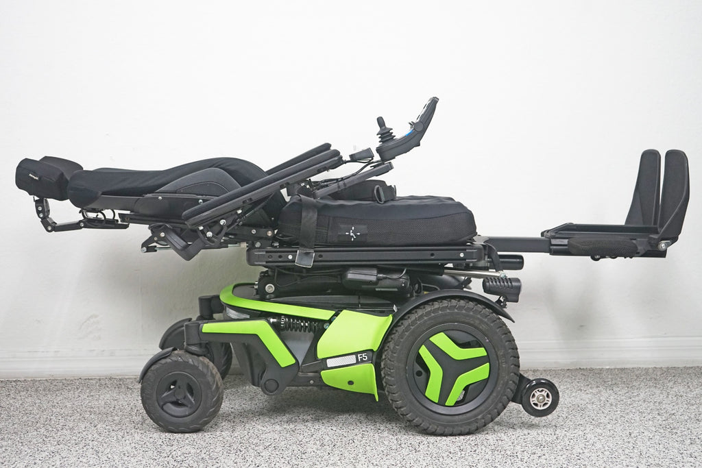 Permobil F5 Power Wheelchair Seat Lift, Tilt, Recline, Legs & Anterior Tilt - 8275