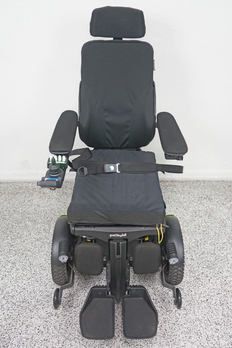 Permobil F5 Power Wheelchair Seat Lift, Tilt, Recline, Legs & Anterior Tilt - 8275