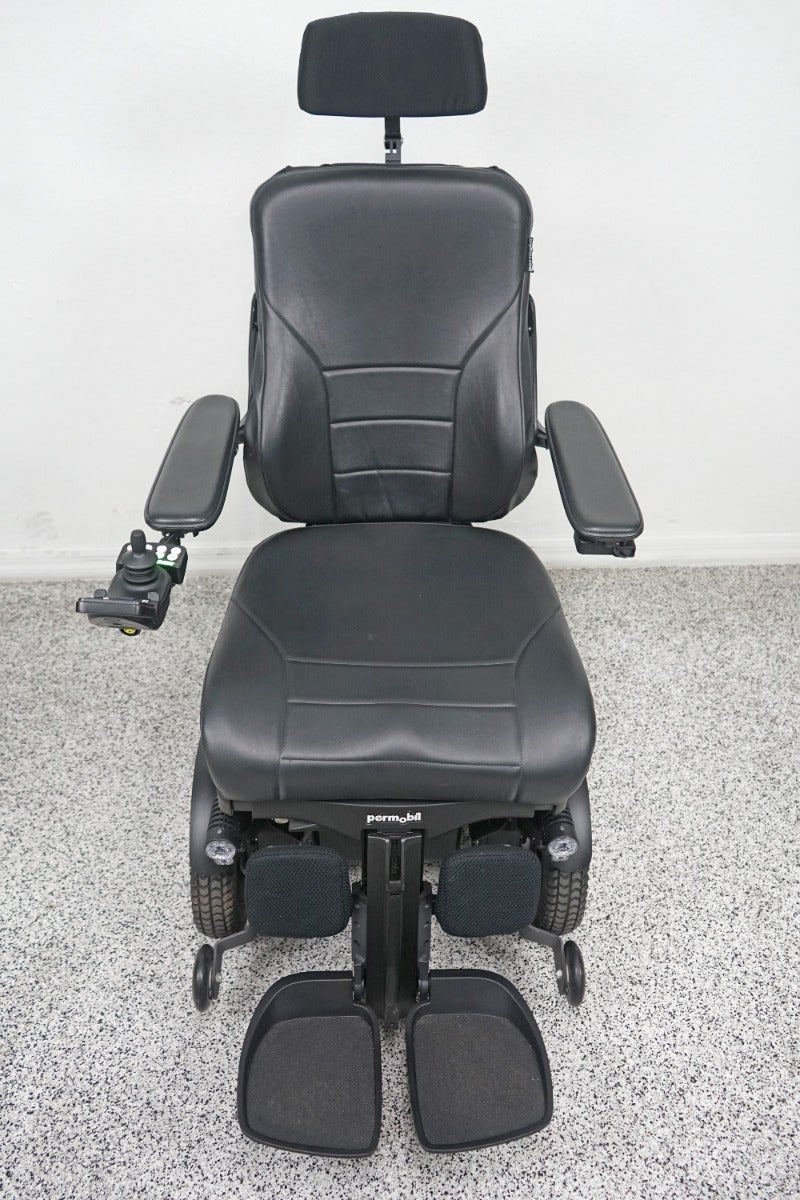 Permobil F3 Power Wheelchair 12" Seat Lift, Tilt, Recline, Legs & Anterior Tilt - 8335