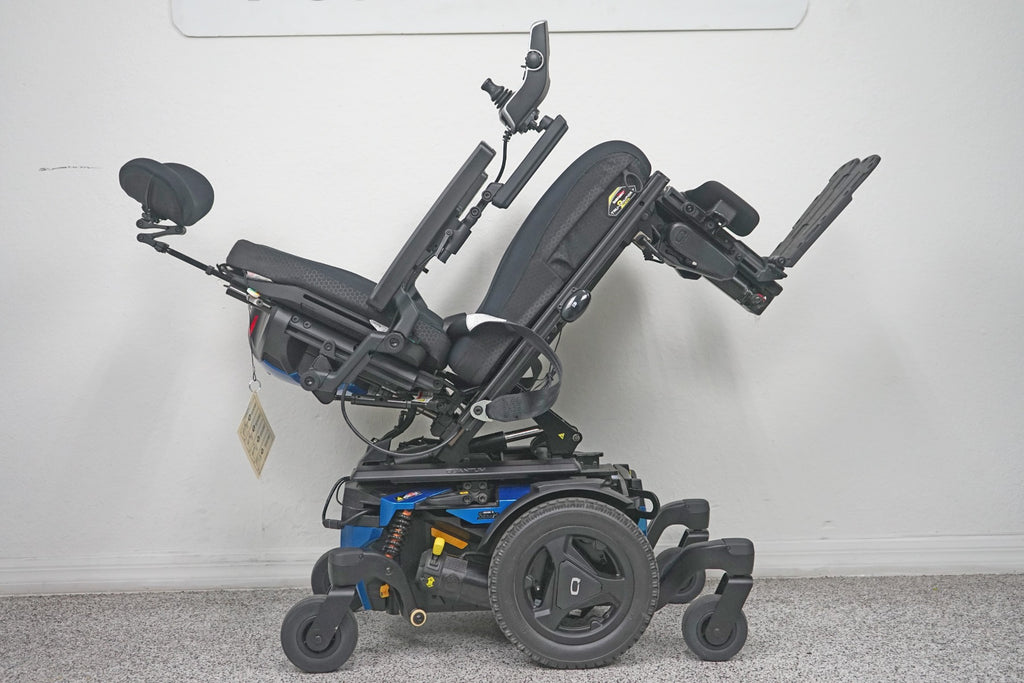 Quantum Edge 3 Stretto Power Wheelchair Tilt, Recline & Legs - 8495