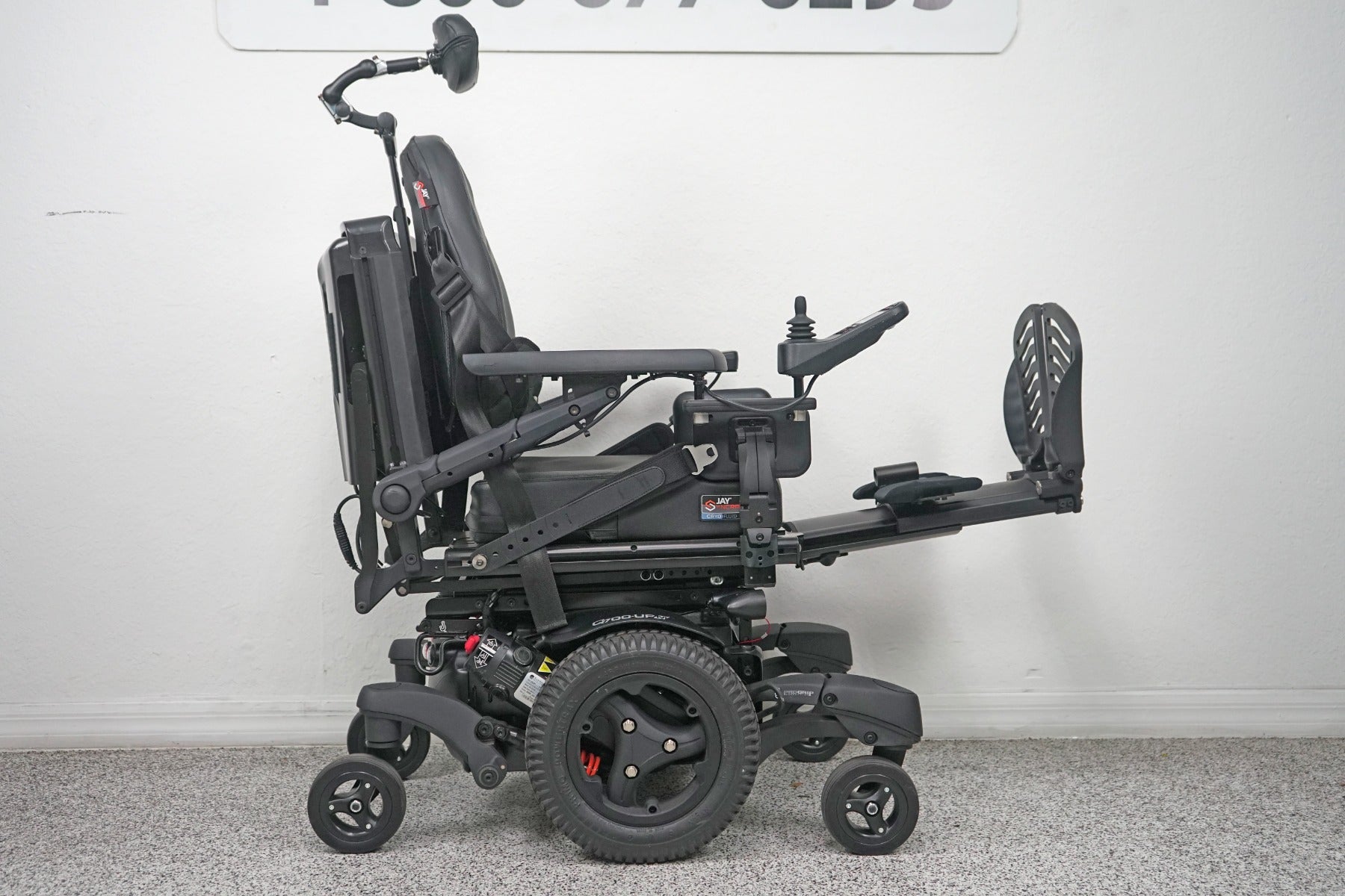 Quickie Q700-UP M Standing Power Wheelchair - 8411