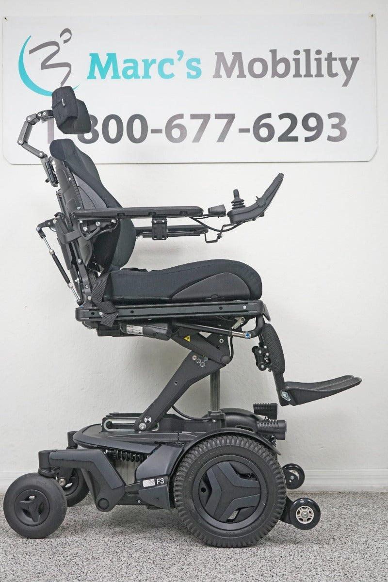 Permobil F3 Power Wheelchair 12" Seat Lift, Tilt, Recline & Legs - 8399