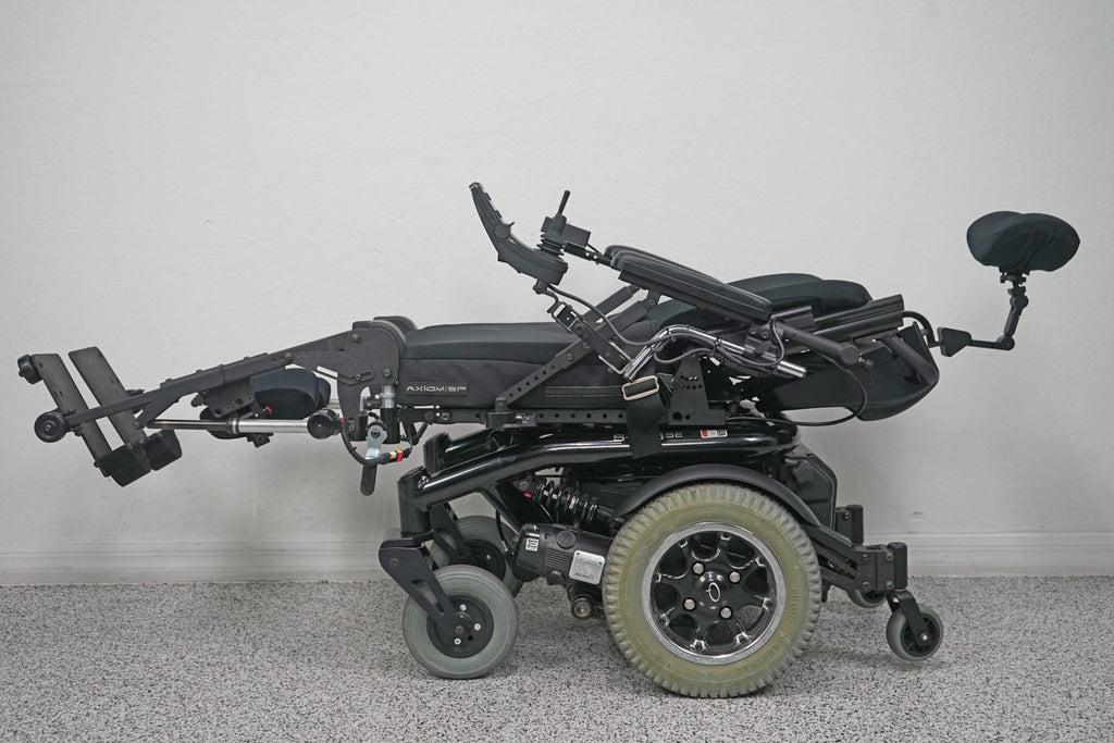 Quickie 646 SE Power Wheelchair Recline & Legs - 8488
