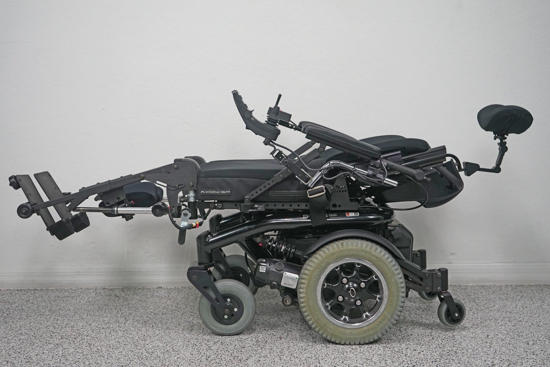 Quickie 646 SE Power Wheelchair Recline & Legs - 8488