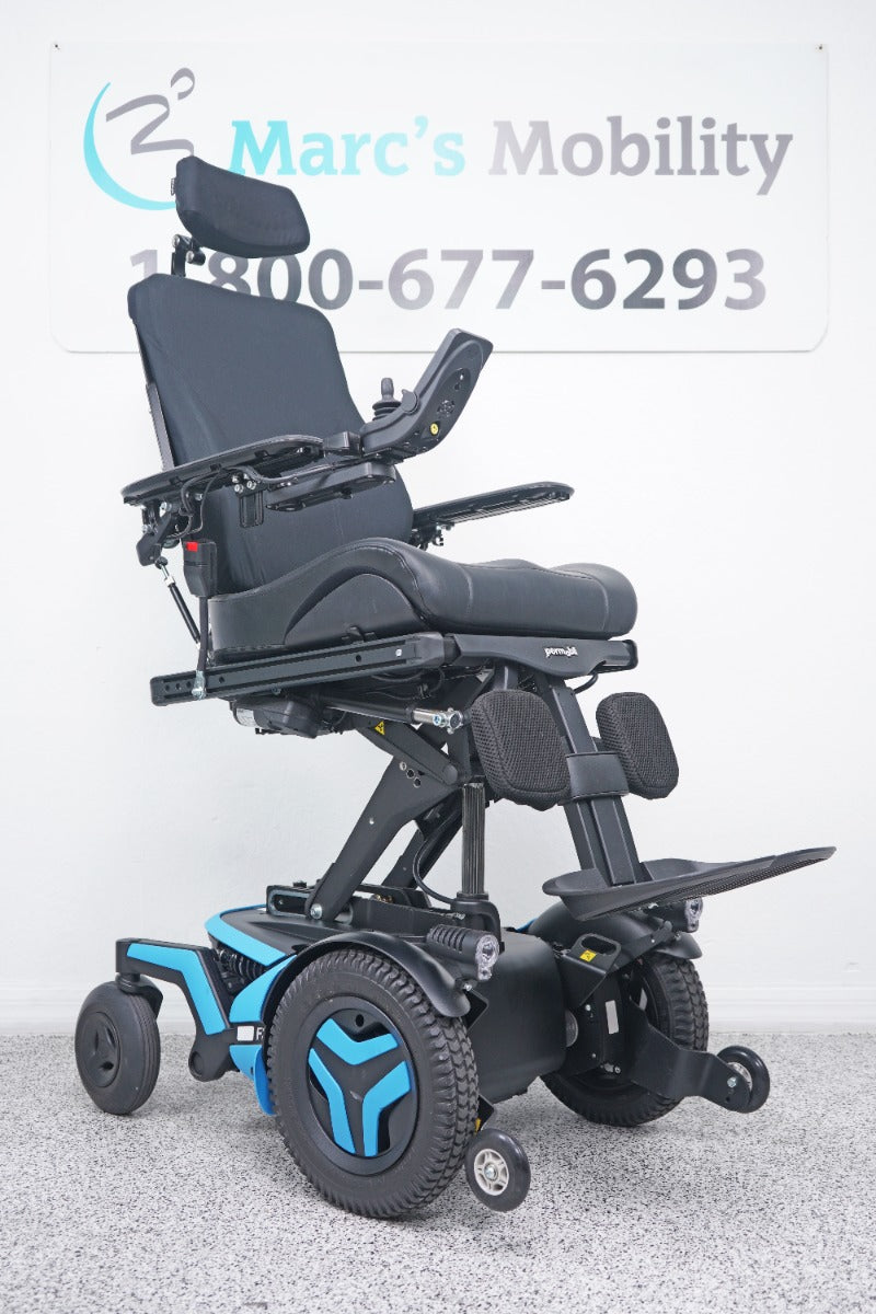 Permobil F3 Power Wheelchair 12" Seat Lift, Tilt, Recline & Legs - 8534