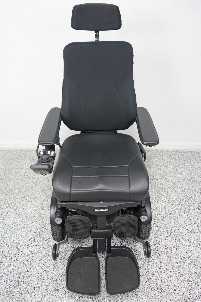 Permobil F3 Power Wheelchair 12" Seat Lift, Tilt, Recline & Legs - 8534