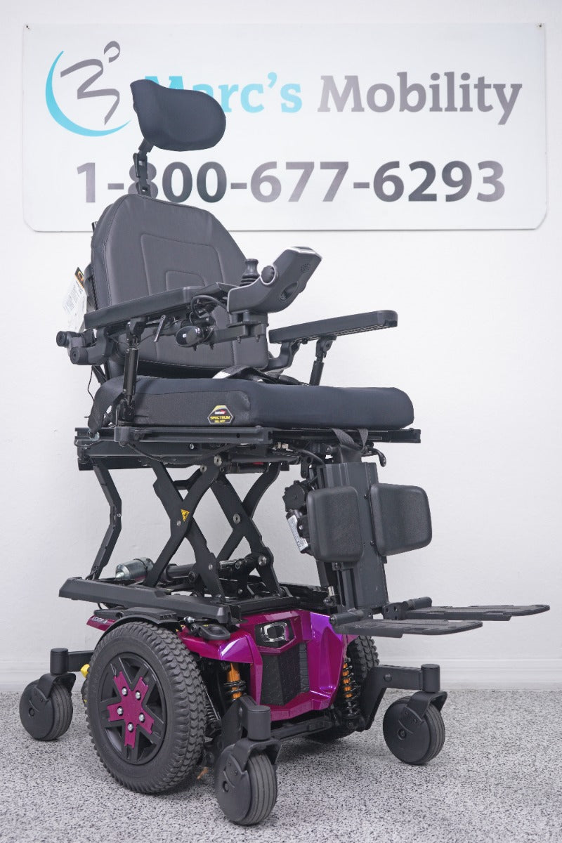 Quantum Edge 3 Power Wheelchair 12" iLevel Seat Lift, Tilt, Recline, Legs & Anterior Tilt - 8654