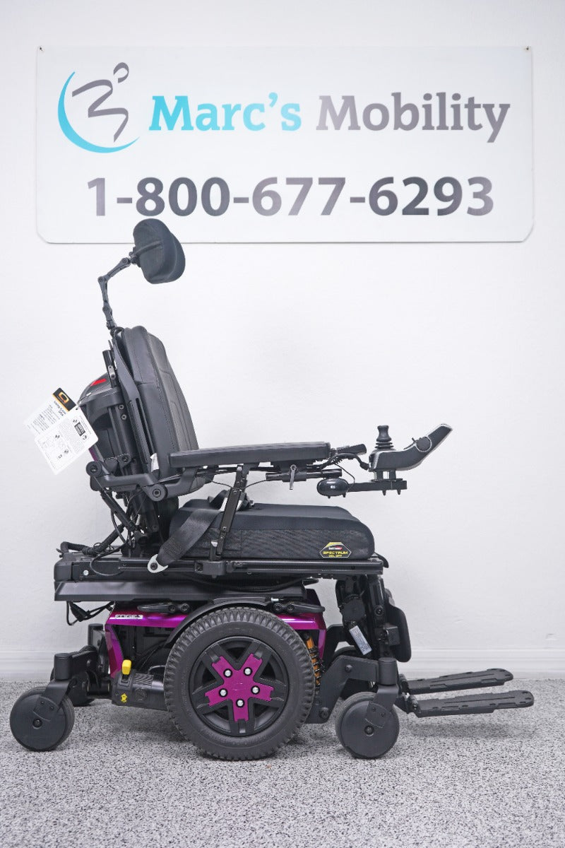 Quantum Edge 3 Power Wheelchair 12" iLevel Seat Lift, Tilt, Recline, Legs & Anterior Tilt - 8654