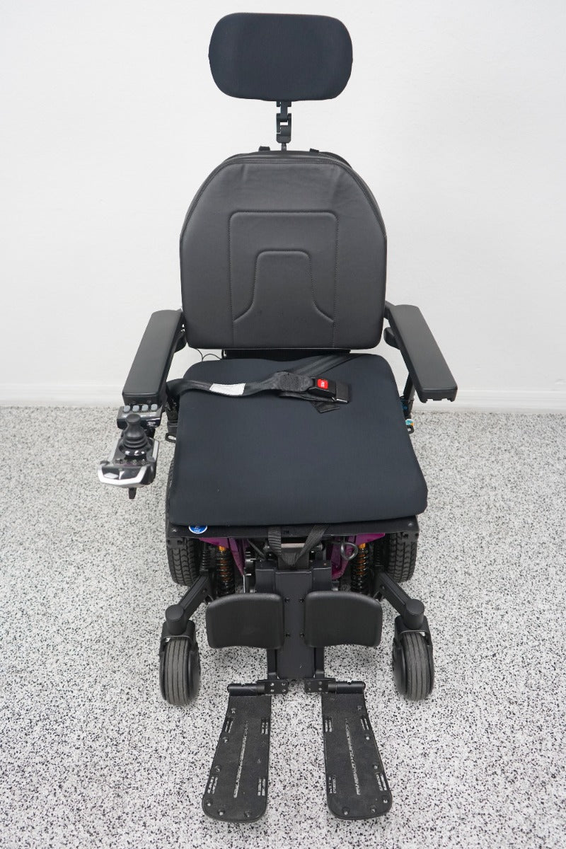 Quantum Edge 3 Power Wheelchair 12" iLevel Seat Lift, Tilt, Recline, Legs & Anterior Tilt - 8654